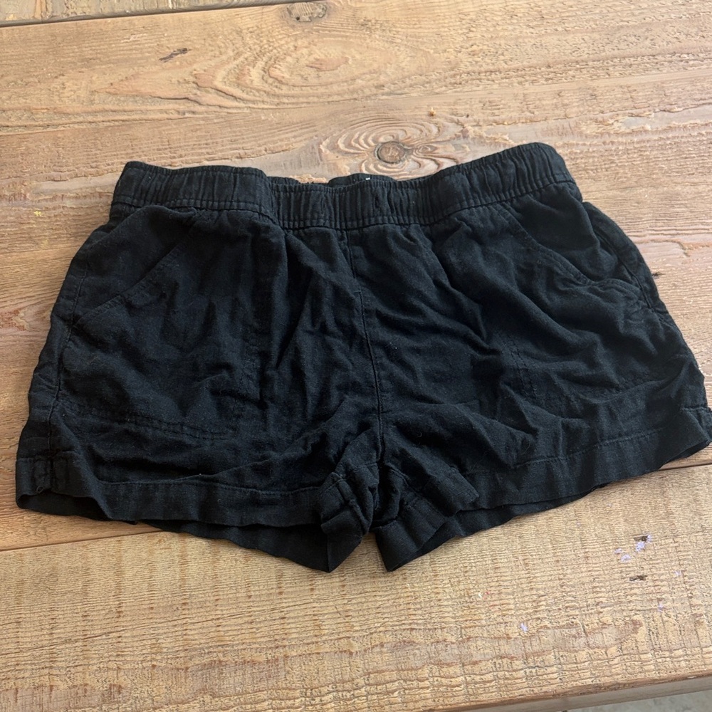 Women's Black Casual Shorts